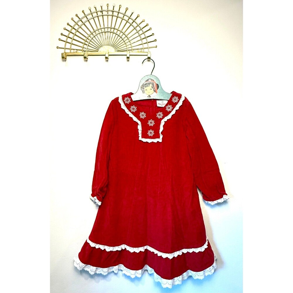 Hanna Anderson Holiday Corduroy Dress